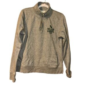 College of William & Mary tribe gray sweatshirt W&M size Medium M
